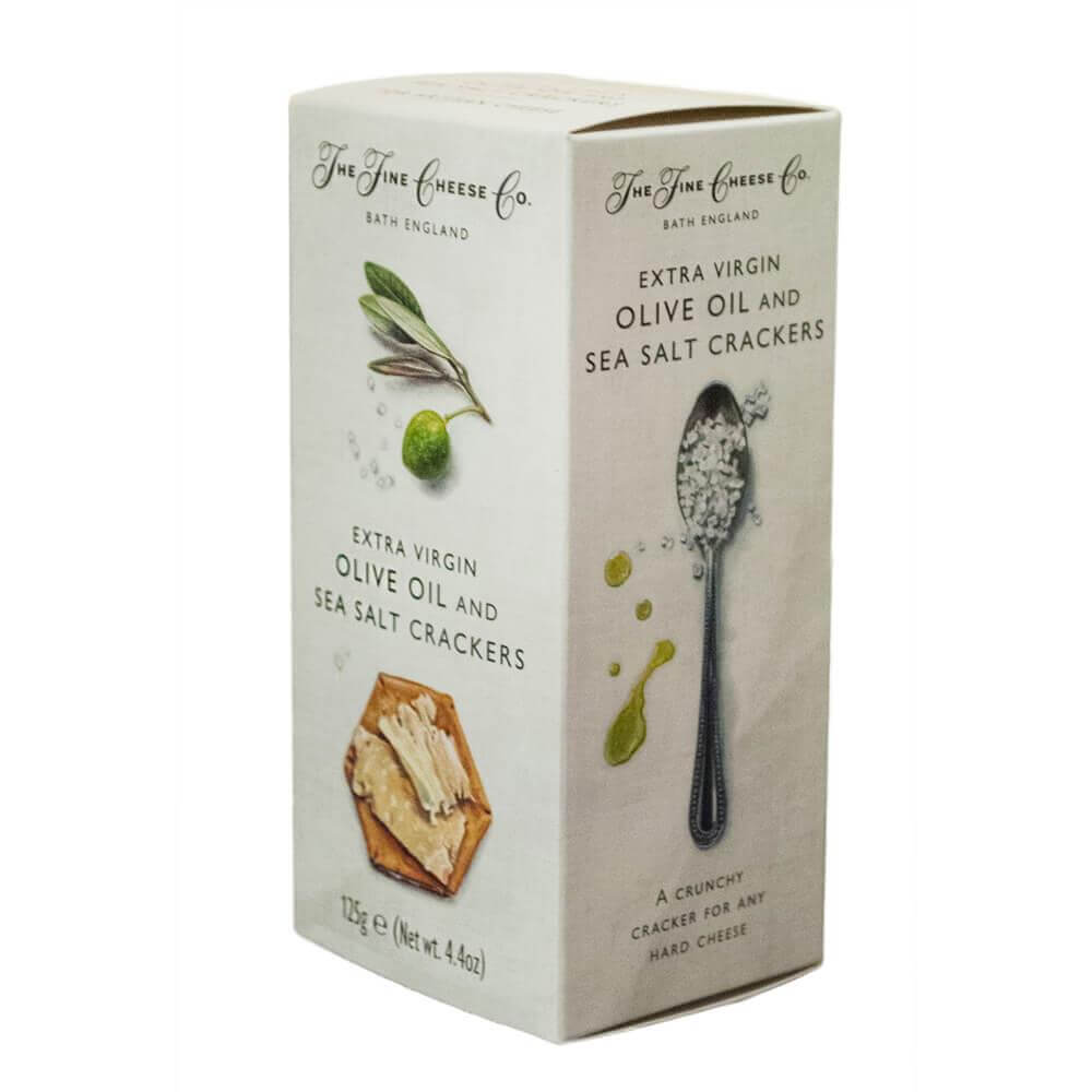 The Bay Tree Extra Virgin Olive Oil & Sea Salt Crackers 125g